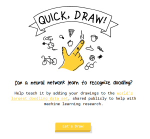 Quick, Draw! – Πειραματιστείτε με μία εφαρμογή τεχνητής νοημοσύνης της Google